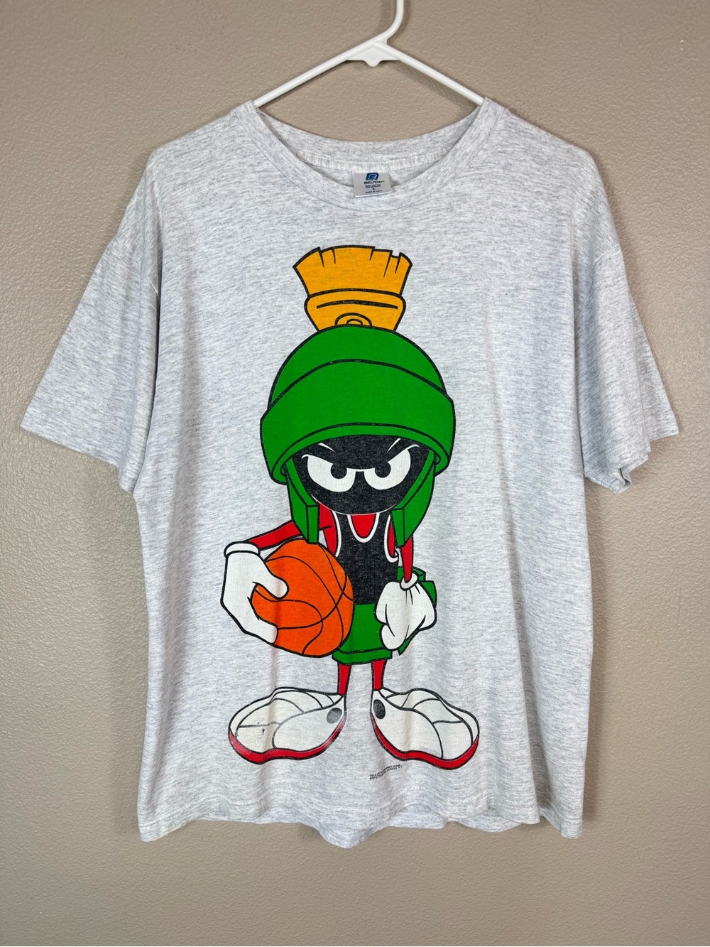 Vintage space jam Marvin The Martian Short Sleeve Tee D